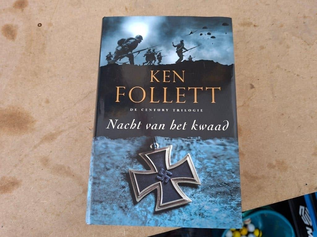nieuwstaat oorlogsboek ken Follett nacht van het kwaad, Ophalen of Verzenden, Tweede Wereldoorlog, Zo goed als nieuw