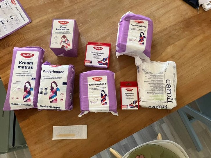 Kraampakket heltiQ, Ophalen, Nieuw