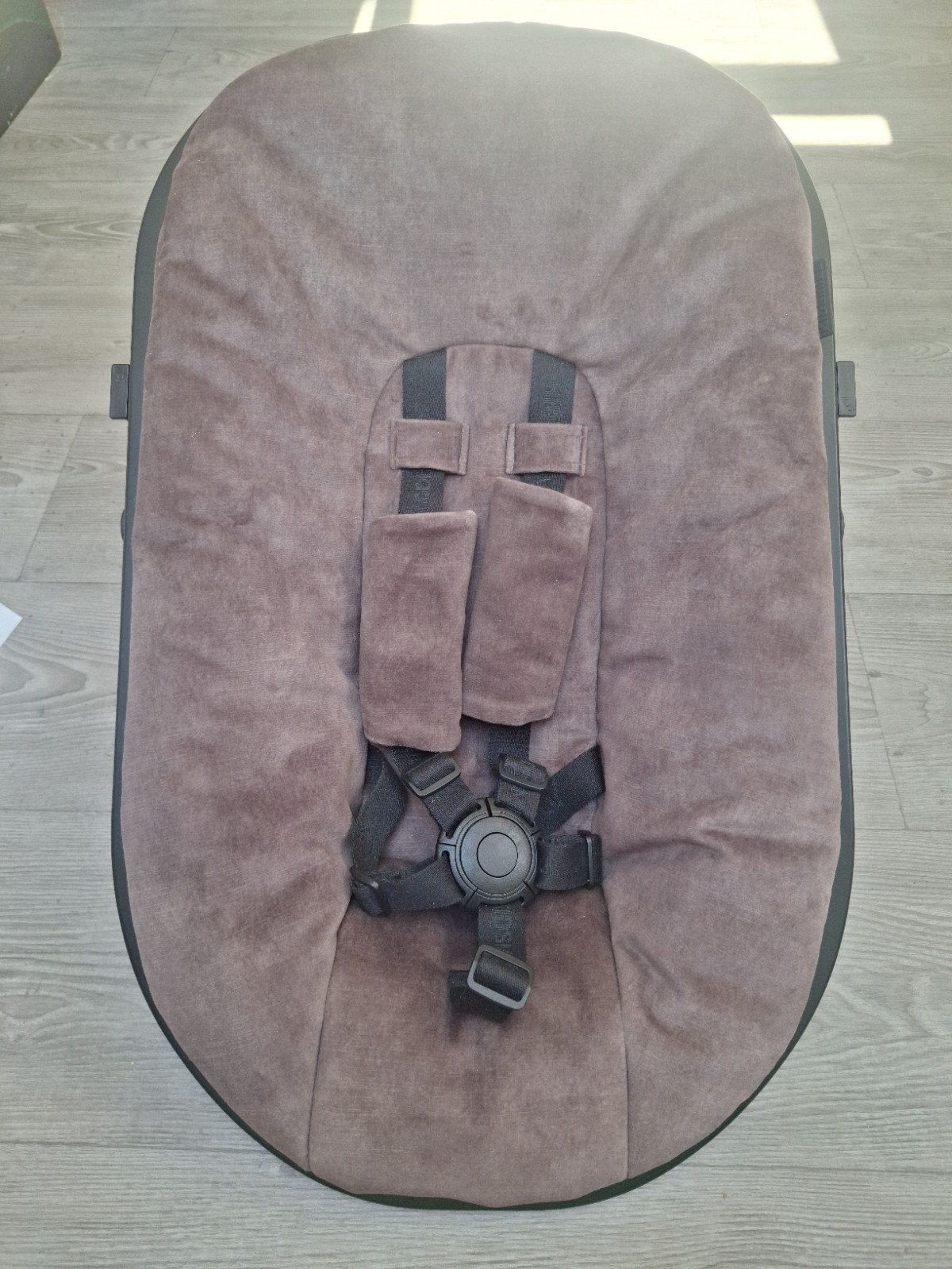 kidsmill new born set velours wood / bruin, Kinderen en Baby's, Kinderstoelen, Ophalen, Gebruikt, Overige typen