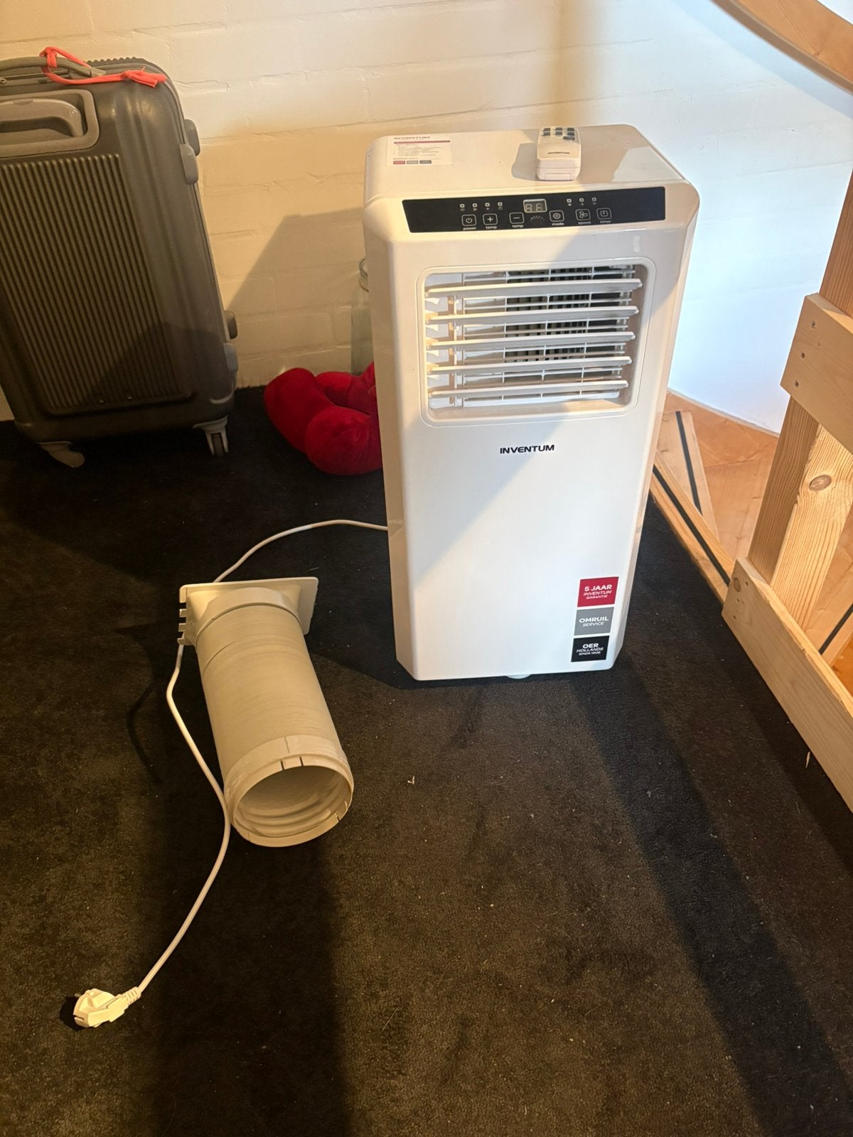 Inventum AC901 3-1, Ophalen, Gebruikt, 3 snelheden of meer, Koelen en Ontvochtigen