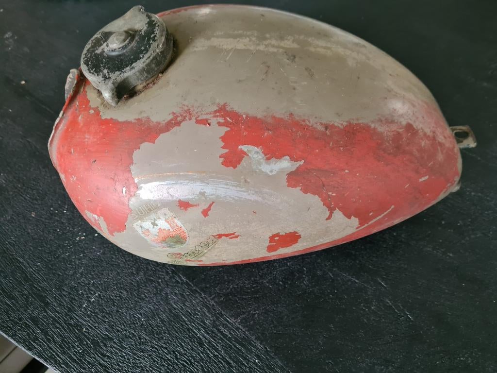 Vintage Simson Suhl bromfiets brommer  brandstoftank, Ophalen of Verzenden, Gebruikt, Tank, Simson