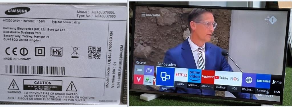 21 Tv’s Samsung LG Philips Panasonic Telefunken DYON DEFECT, Audio, Tv en Foto, Televisies, Ophalen, 50 Hz, 100 cm of meer, LG