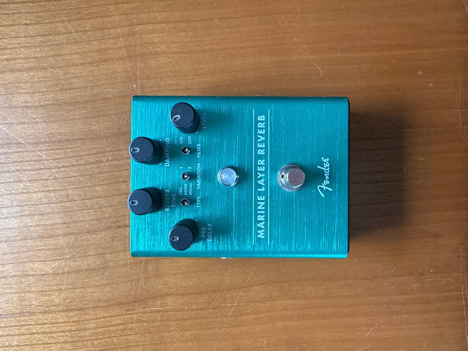 Fender Marine Layer Reverb Gitaarpedaal - perfecte staat, Ophalen of Verzenden, Zo goed als nieuw, Reverb