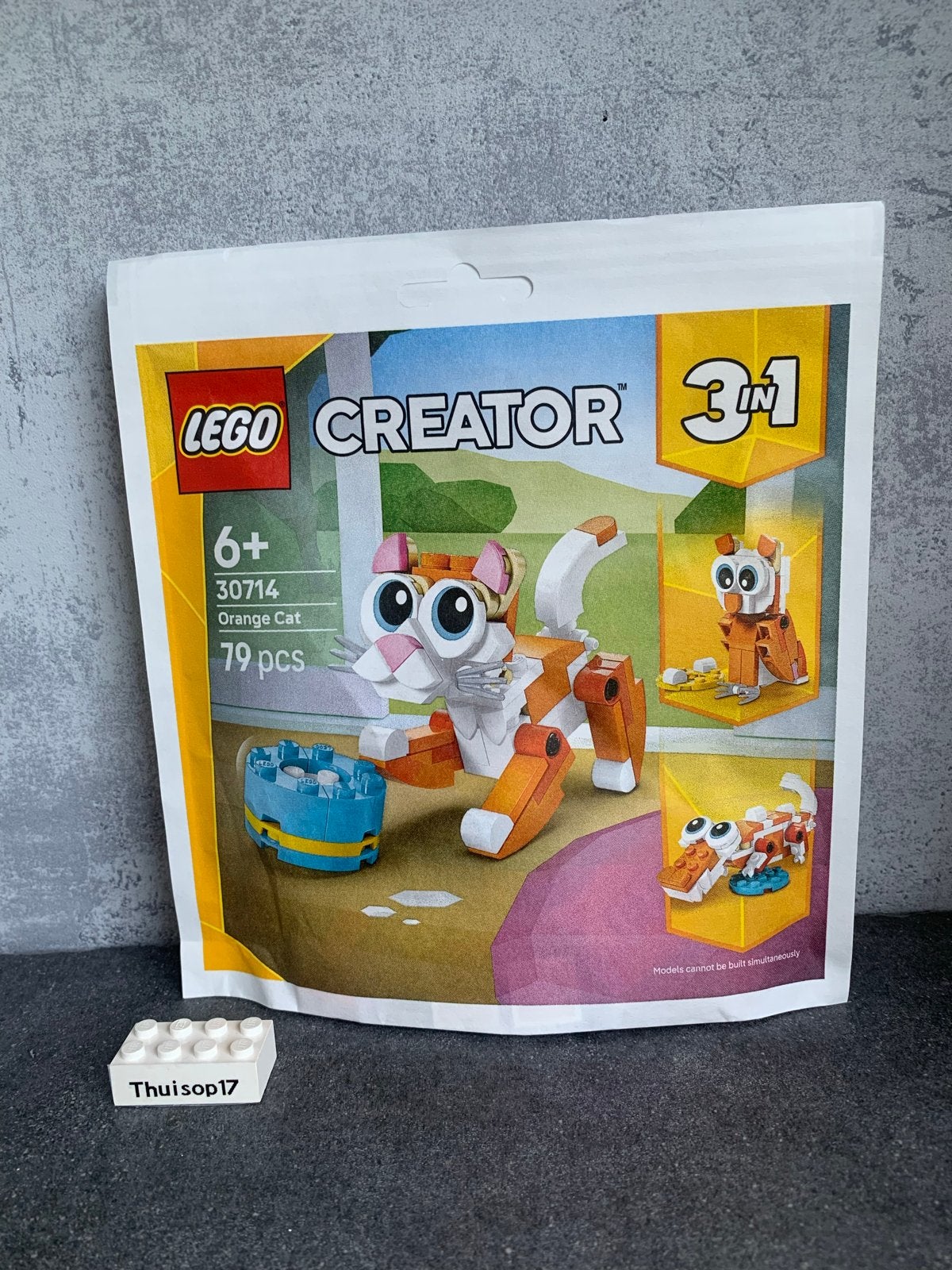 LEGO Creator 3-in-1 Oranje Kat (30714) - Nieuw in zakje, Ophalen of Verzenden, Nieuw