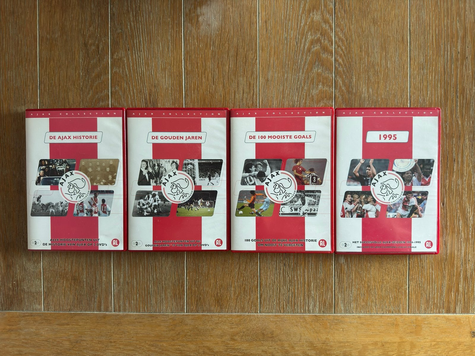 Ajax VIP DVD collectie, Gebruikt, Alle leeftijden, Voetbal, Overige typen
