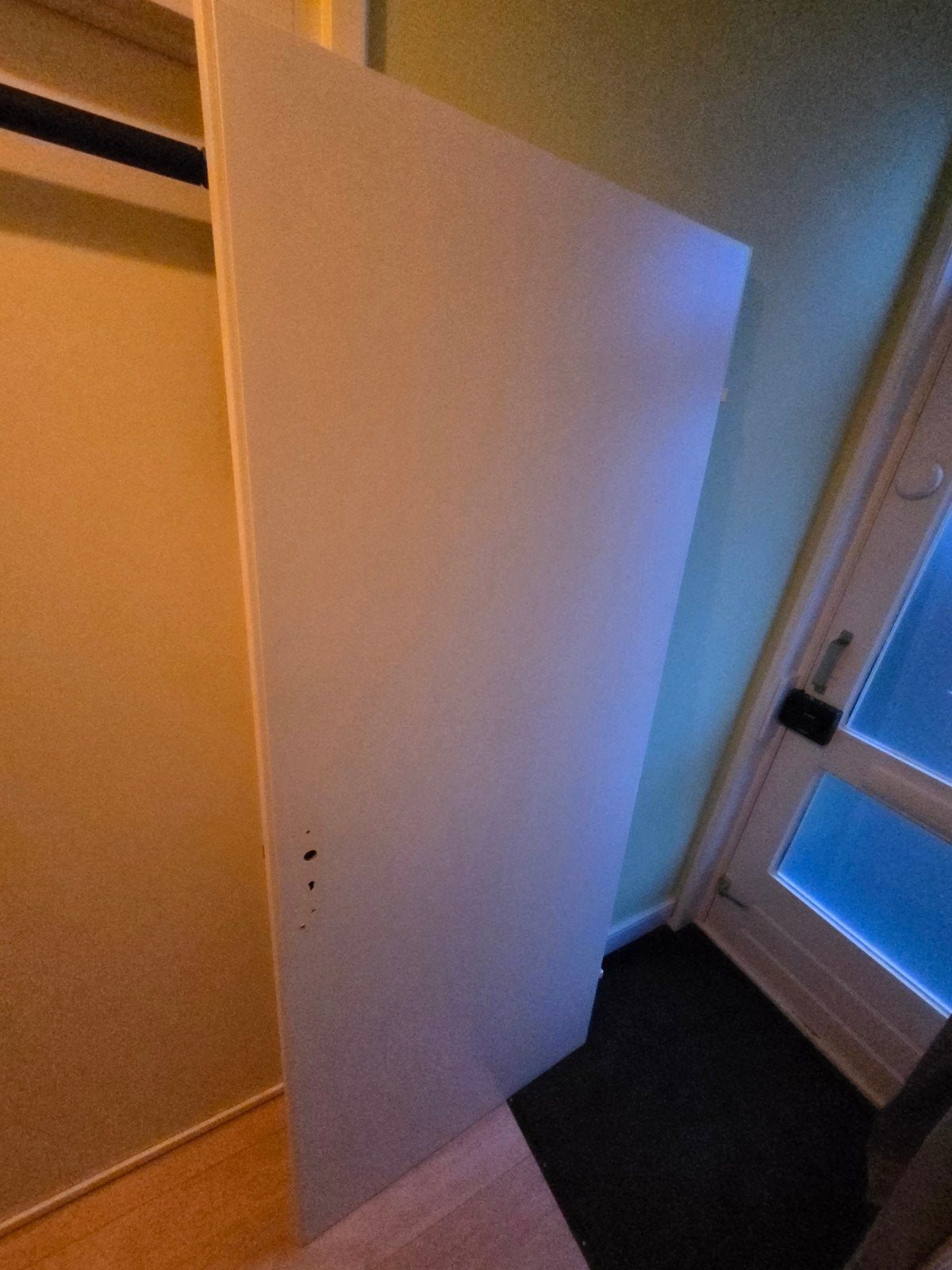 GRATIS Witte binnendeur 199,5x83 cm, Doe-het-zelf en Verbouw, Deuren en Horren, Ophalen, Gebruikt, 80 tot 100 cm, Binnendeur