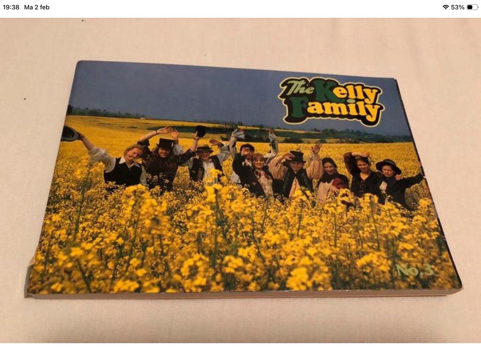 Kelly Family fotokaart boekje No3., Ophalen of Verzenden, Zo goed als nieuw, Foto of Kaart