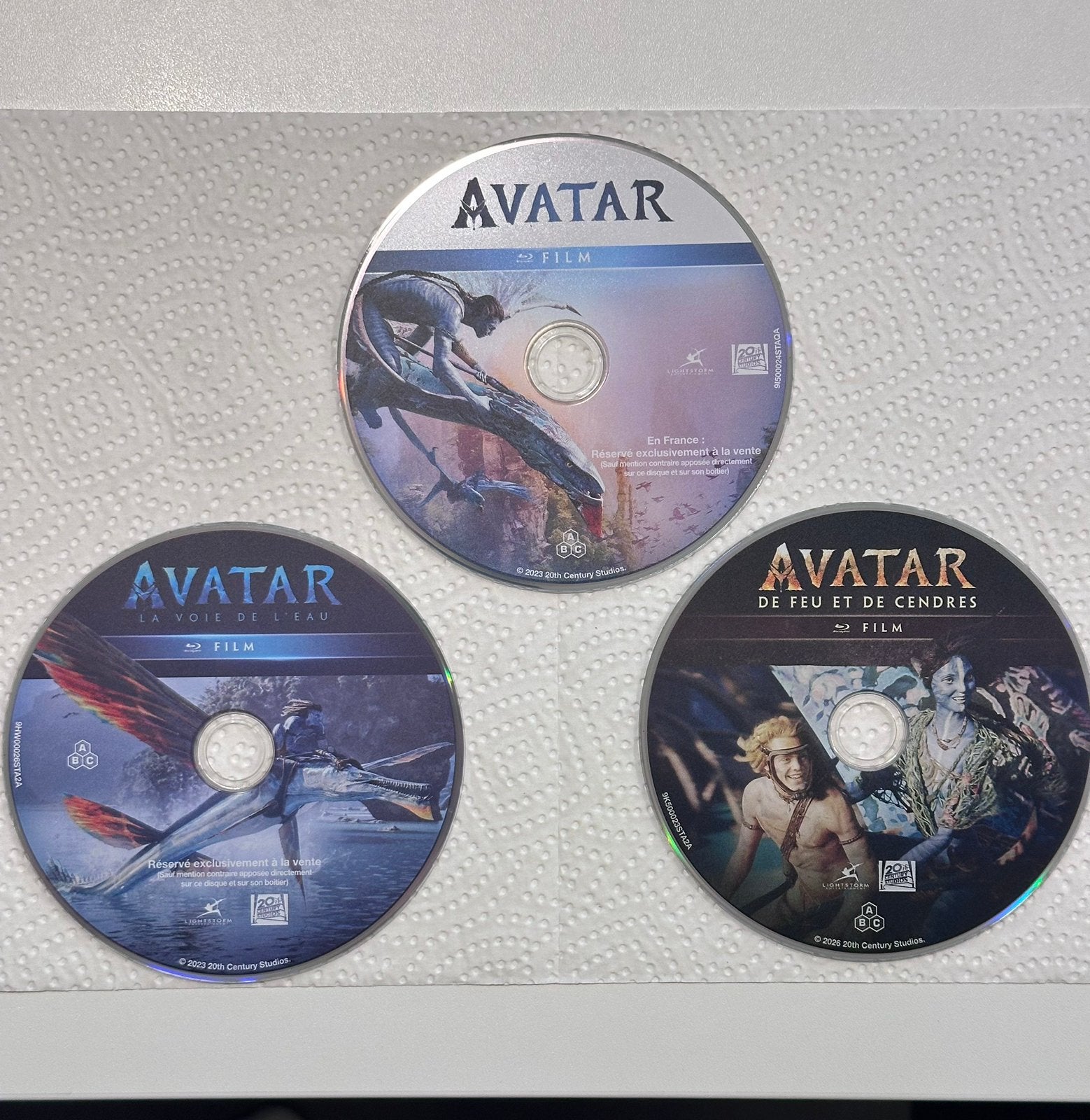 Avatar 1-3 trilogie blu ray NL onderiteling, Ophalen of Verzenden, Zo goed als nieuw