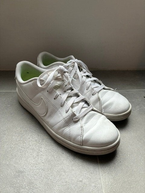 Kindersneakers Nike wit maat 42,5, Ophalen of Verzenden, Zo goed als nieuw, Nike, Jongen of Meisje