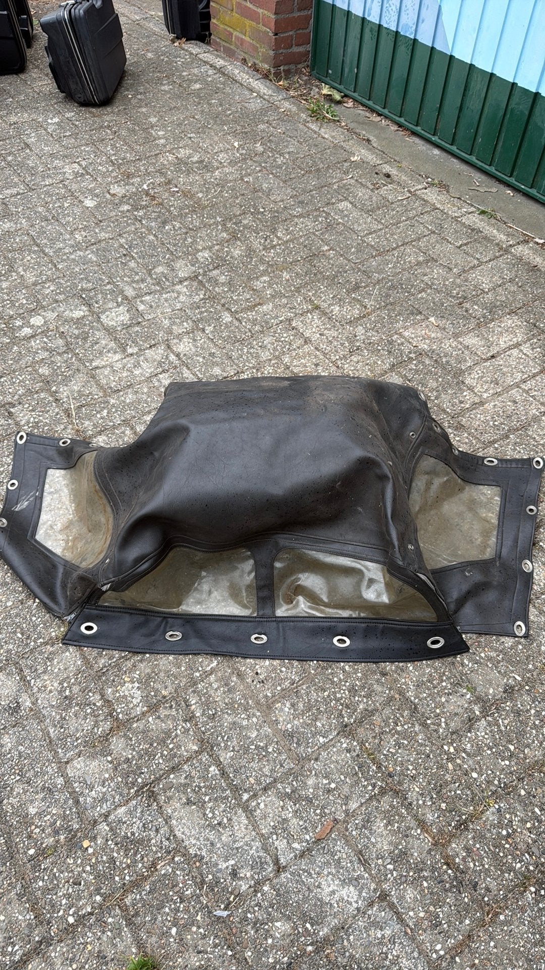 Dakzeil BMW zijspan, Motoren, Ophalen, Gebruikt
