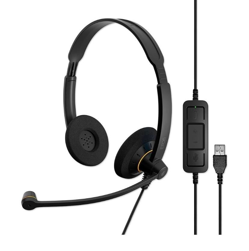 Sennheiser SC 160 USB Headset - Zakelijk en Comfortabel, Computers en Software, Headsets, Nieuw, On-ear, Ophalen of Verzenden