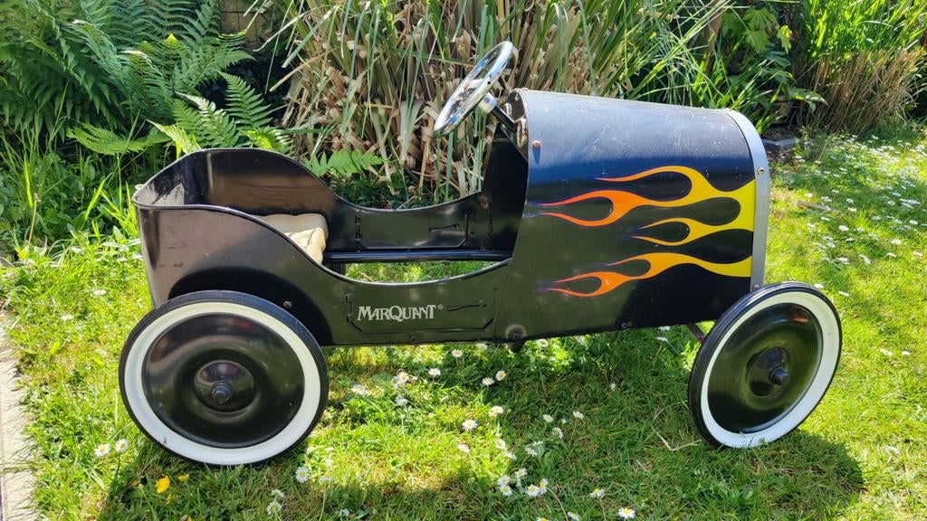 Marquant Trapauto Vintage - Gebruikt maar in prima staat, Kinderen en Baby's, Speelgoed | Buiten | Voertuigen en Loopfietsen, Ophalen