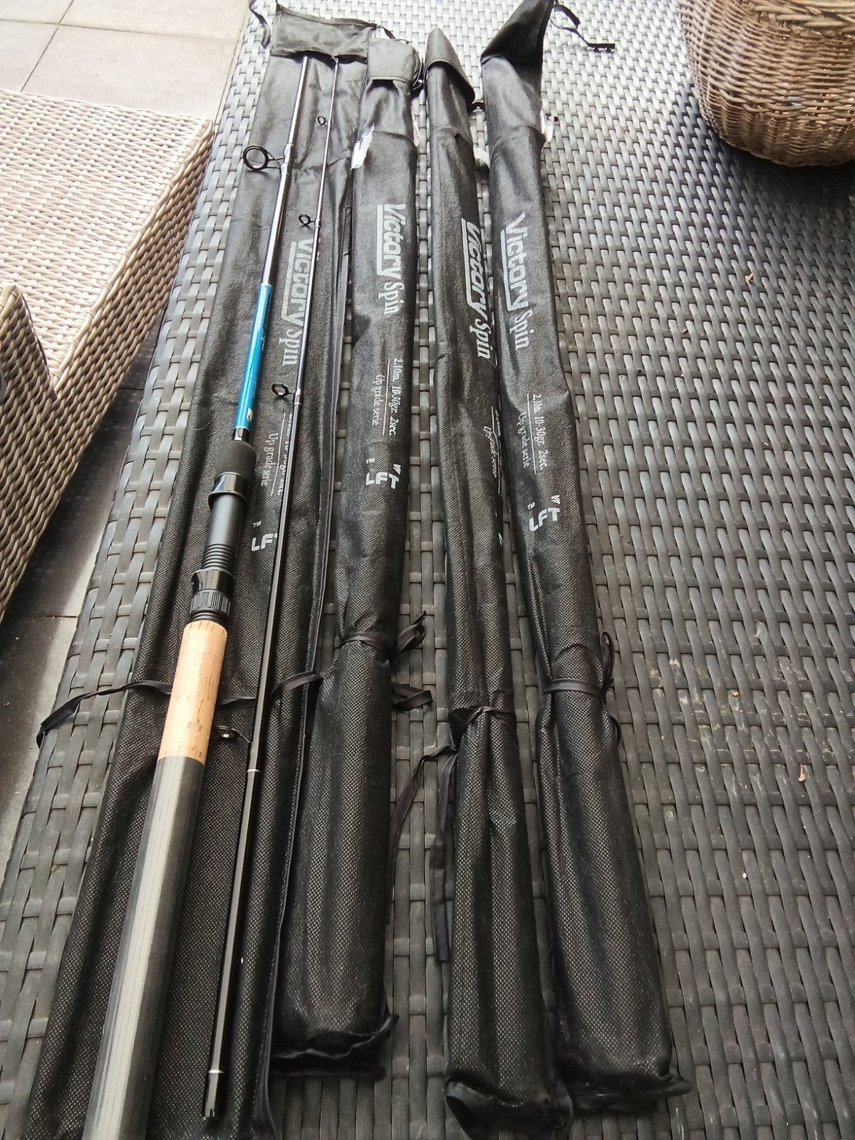 nieuw spinhengel 210 cm 10/30 gr, Watersport en Boten, Ophalen, Nieuw, Werphengel