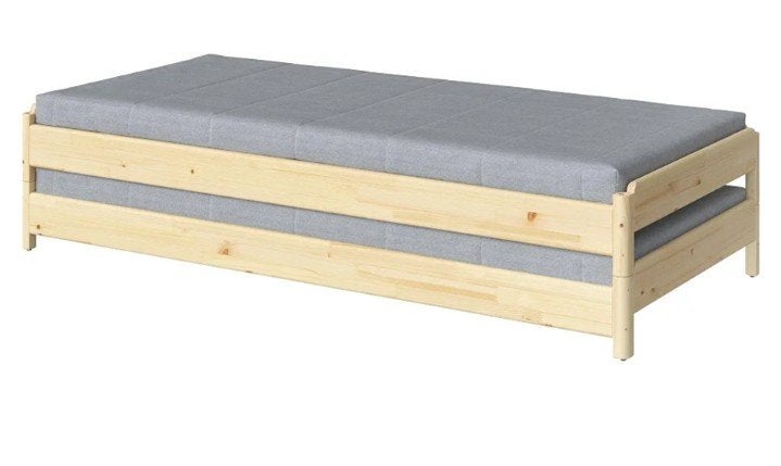 IKEA Utåker Stapelbed/Eenpersoons bed - Grenen, Huis en Inrichting, Ophalen, Scandinavisch, minimalistisch, Zo goed als nieuw