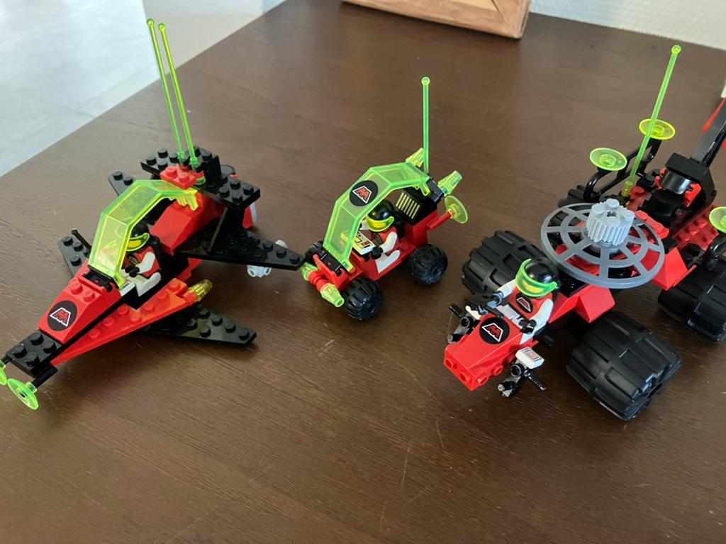 Lego M tron ruimte vaartuigen 6896, 6833 en 6877, Ophalen of Verzenden, Zo goed als nieuw