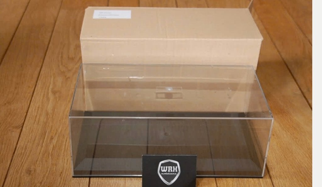 1:18 vitrine box showcase voor modelauto  ZIE INFO WRH, Verzenden, Zo goed als nieuw, Overige typen, Overige merken
