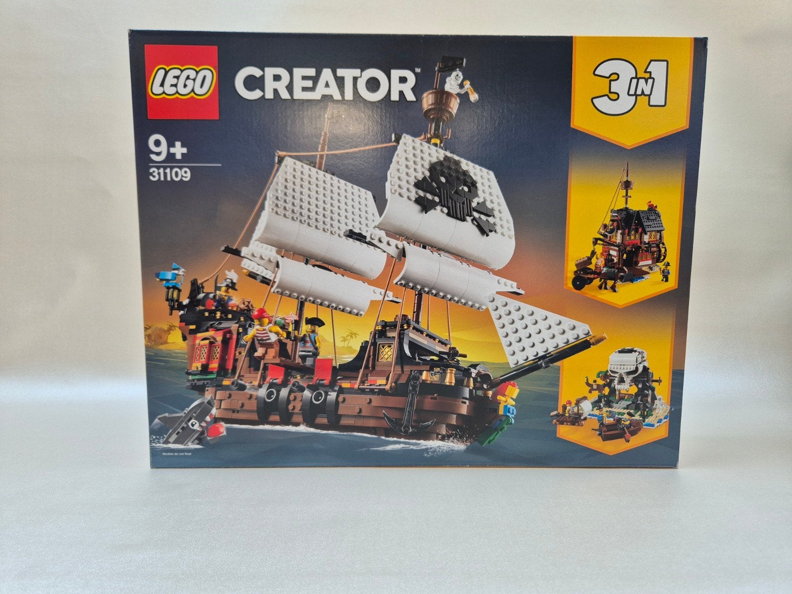 LEGO Creator 31109 Piratenschip 3-in-1 - Nieuw in doos, Inclusief minifiguren, Overige thema's, Lego, Nieuw