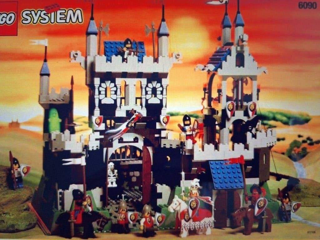 * Lego Castle: 6090 Royal Knight's Castle, groot kasteel *, Gebruikt, Lego, Inclusief minifiguren, Ophalen of Verzenden