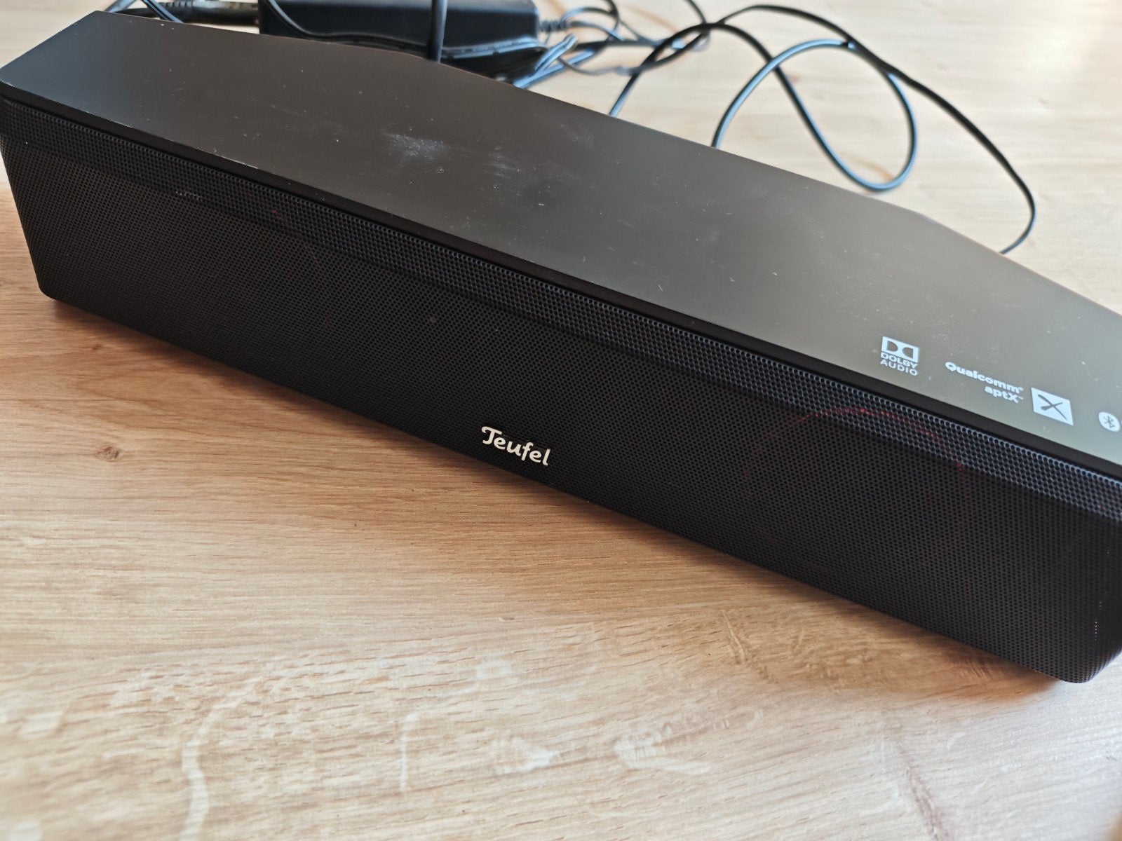 Teufel Cinebar One Soundbar met afstandsbediening, Verzenden, Bluetooth, Gebruikt
