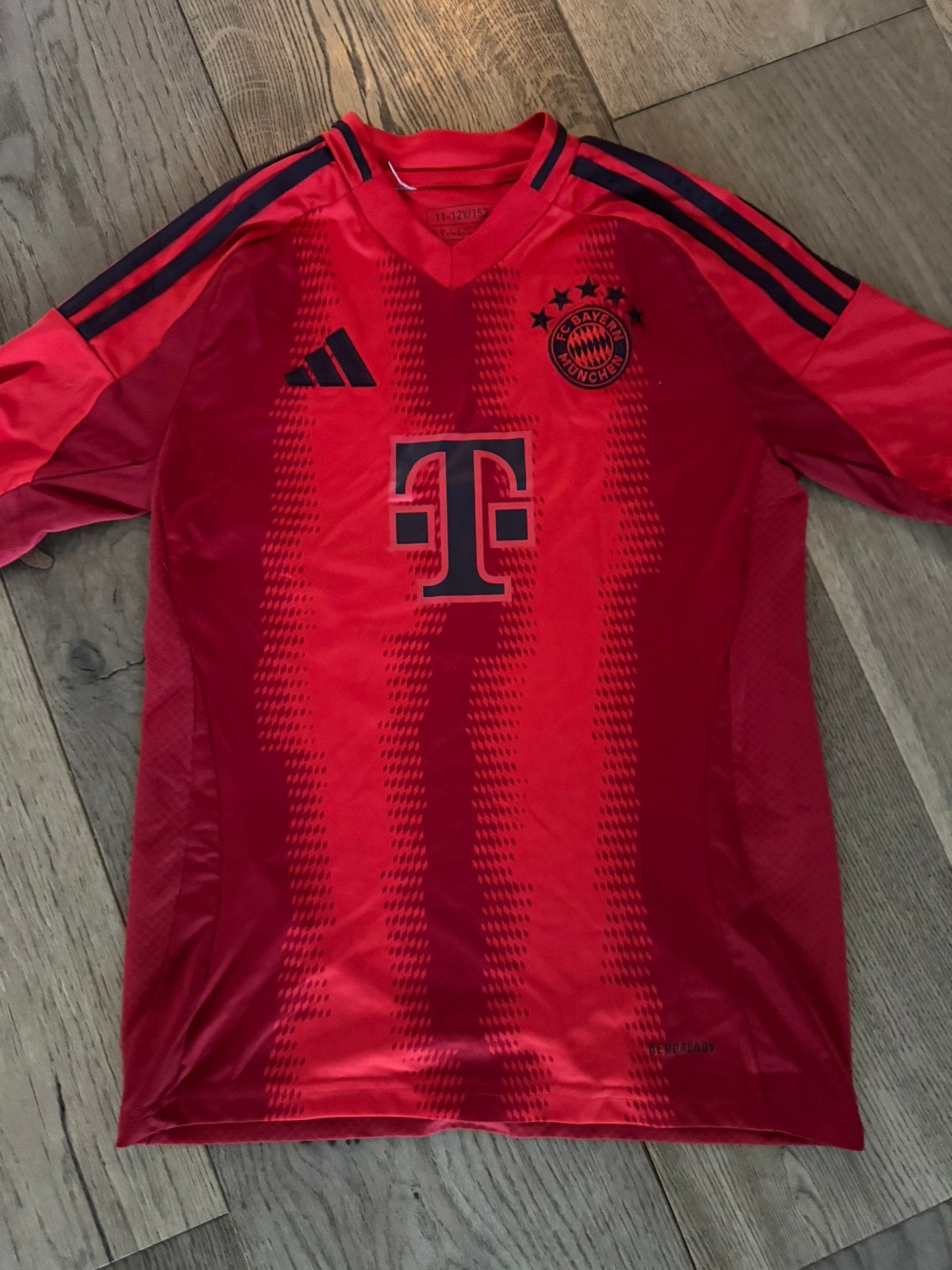 Bayern münchen voetbal shirt 11-12 jaar maat 152, Maat XS of kleiner, Ophalen, Zo goed als nieuw, Shirt