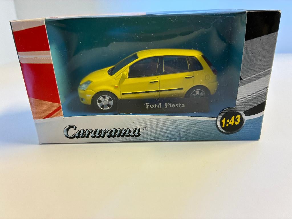 27471: Ford Fiesta - 2002 - Cararama 1:43, Bottgerstr 2-14, 65439 Florsheim, Germany, Auto, Nieuw, Ophalen of Verzenden