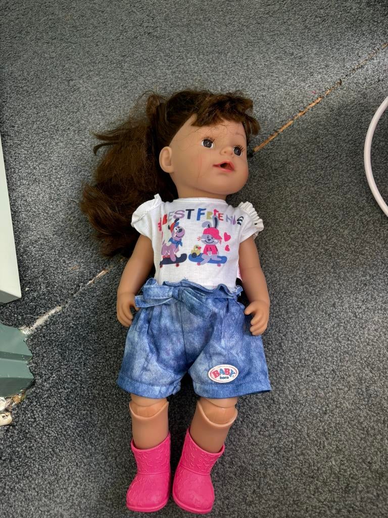Zus van baby Born, Kinderen en Baby's, Speelgoed | Poppen, Ophalen, Zo goed als nieuw, Babypop