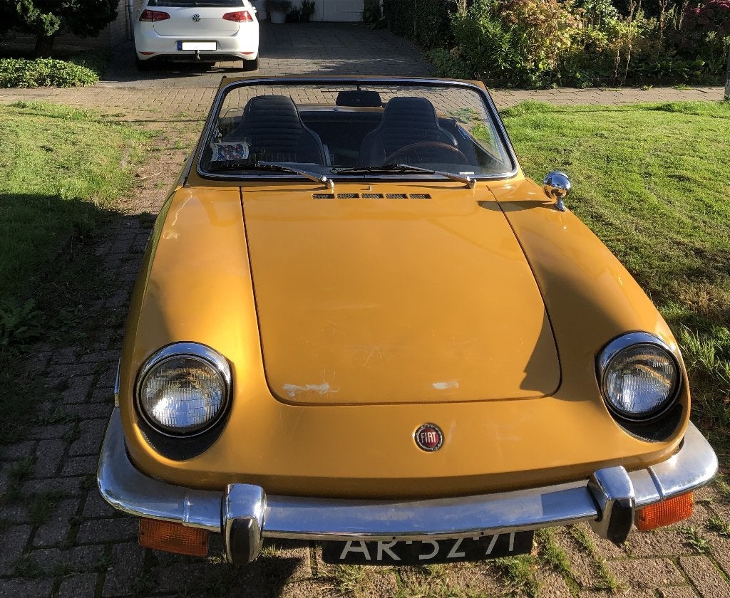 Fiat 850 0.9 Spider US 1970 Geel, foto 6
