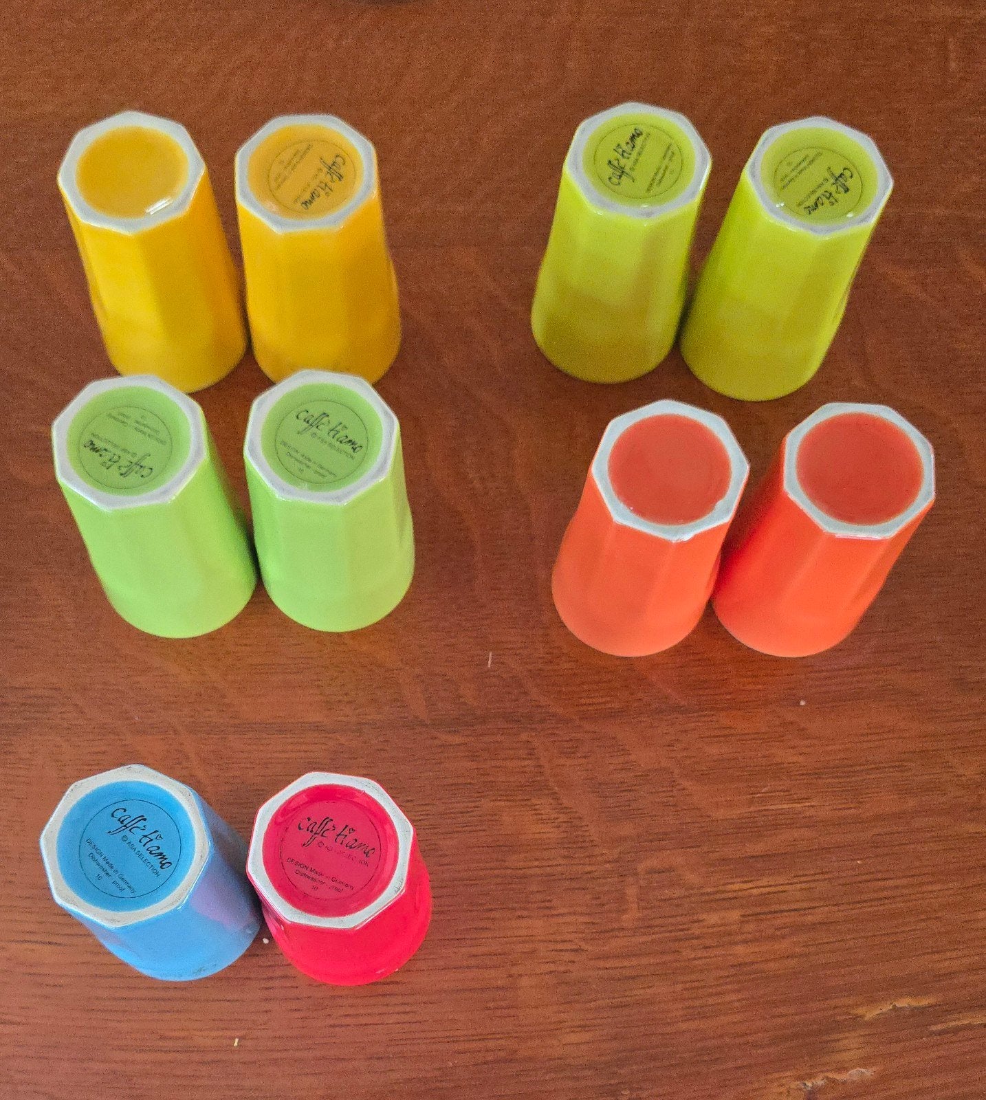 Nespresso koffiekopjes - Caffe Tiamo - 10 stuks, Huis en Inrichting, Keuken | Servies, Ophalen of Verzenden, Keramiek, Overige stijlen