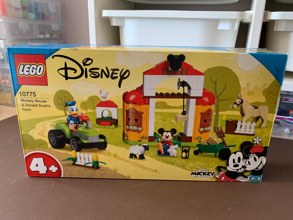 10775 lego Mickey & Donald boerderij, Lego, Ophalen of Verzenden, Zo goed als nieuw, Compleet