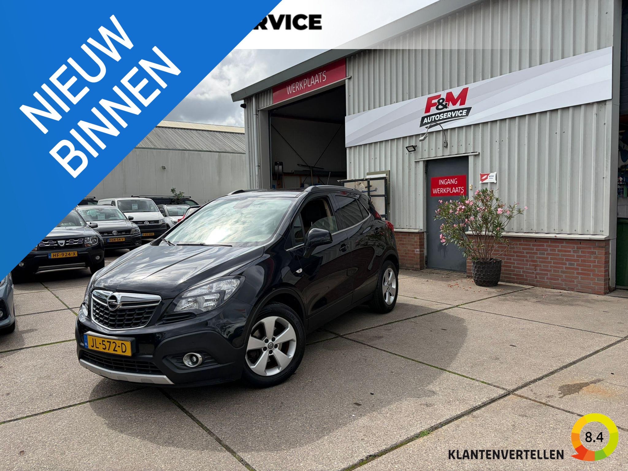 Opel Mokka 1.4 T Innovation Clima, cruise, pano, stoel-stuur, Voorwielaandrijving, Gebruikt, Euro 6, 4 cilinders