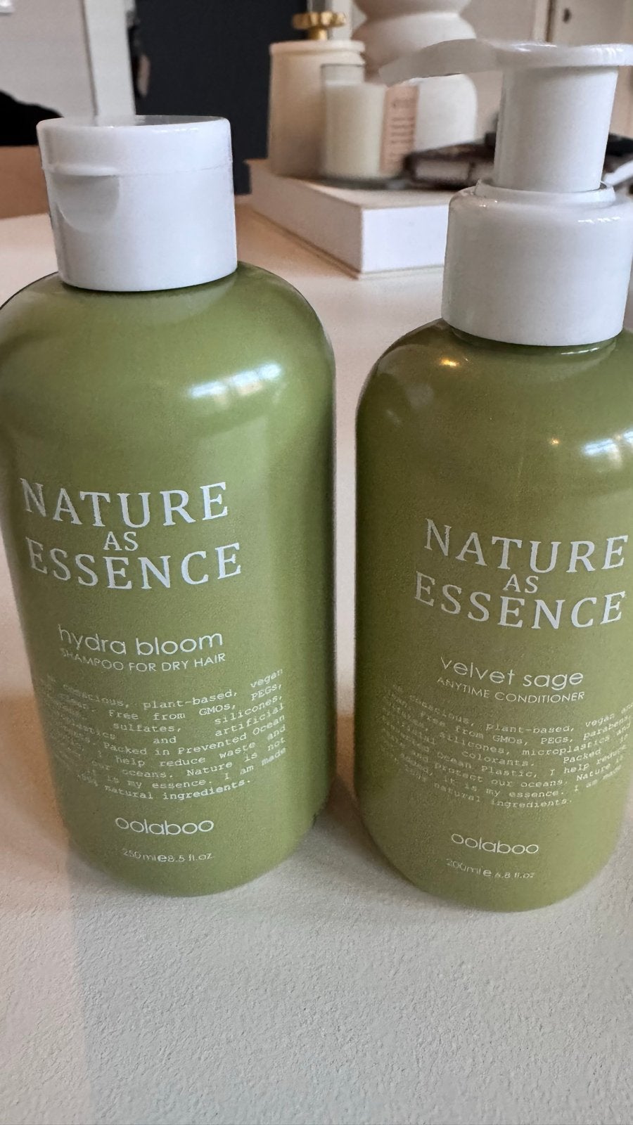 Nieuwe Oolaboo Nature as Essence Shampoo & Conditioner, Ophalen of Verzenden, Nieuw, Shampoo of Conditioner
