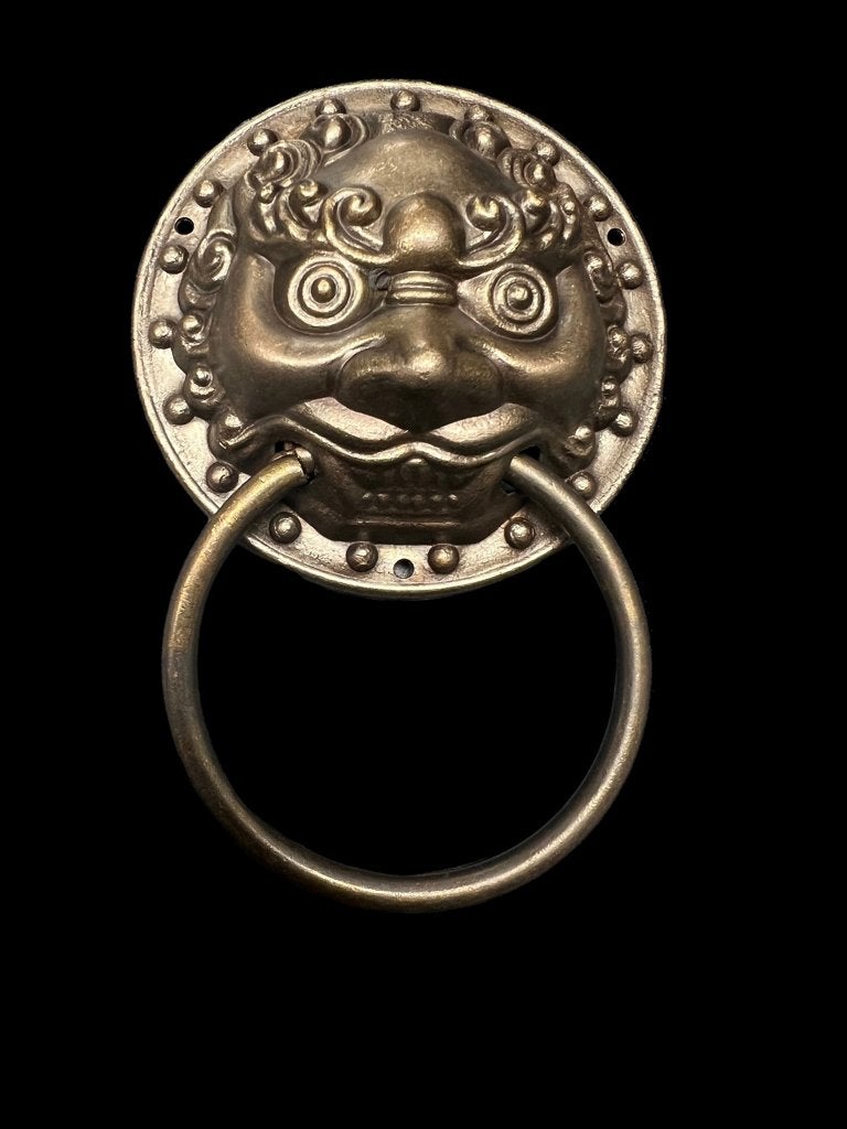 Tibetaanse massief deurklopper Tibet chinees, Huis en Inrichting, Verburgt Vintage, Meerkleurig, Nieuw, Ophalen of Verzenden