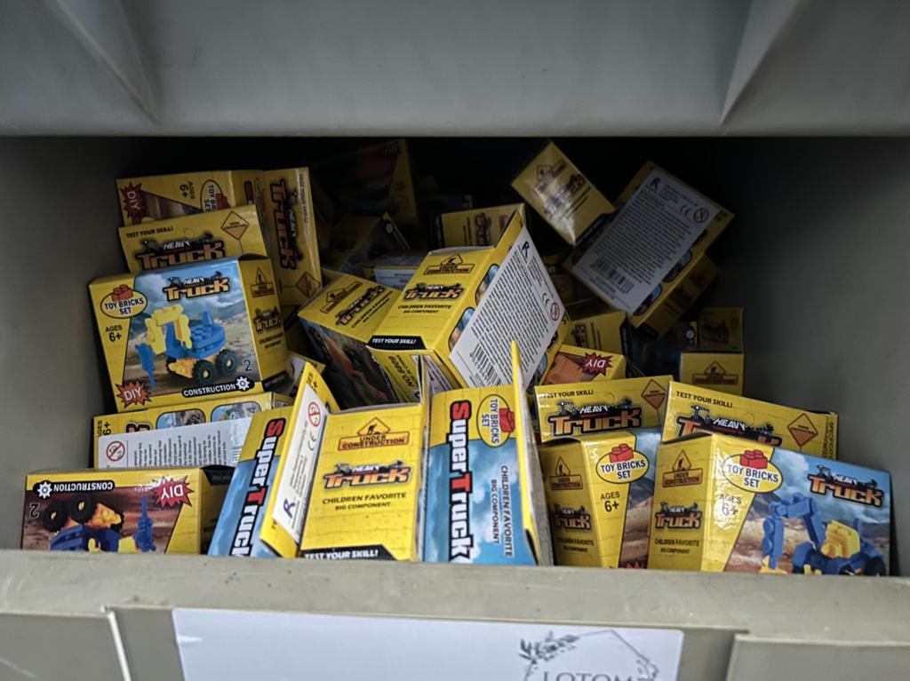 Partij Heavy Truck Toy Bricks Set bouwset 4 var. - 90+ stuks, Kinderen en Baby's, Speelgoed | Bouwstenen, Overige merken, ., Nieuw
