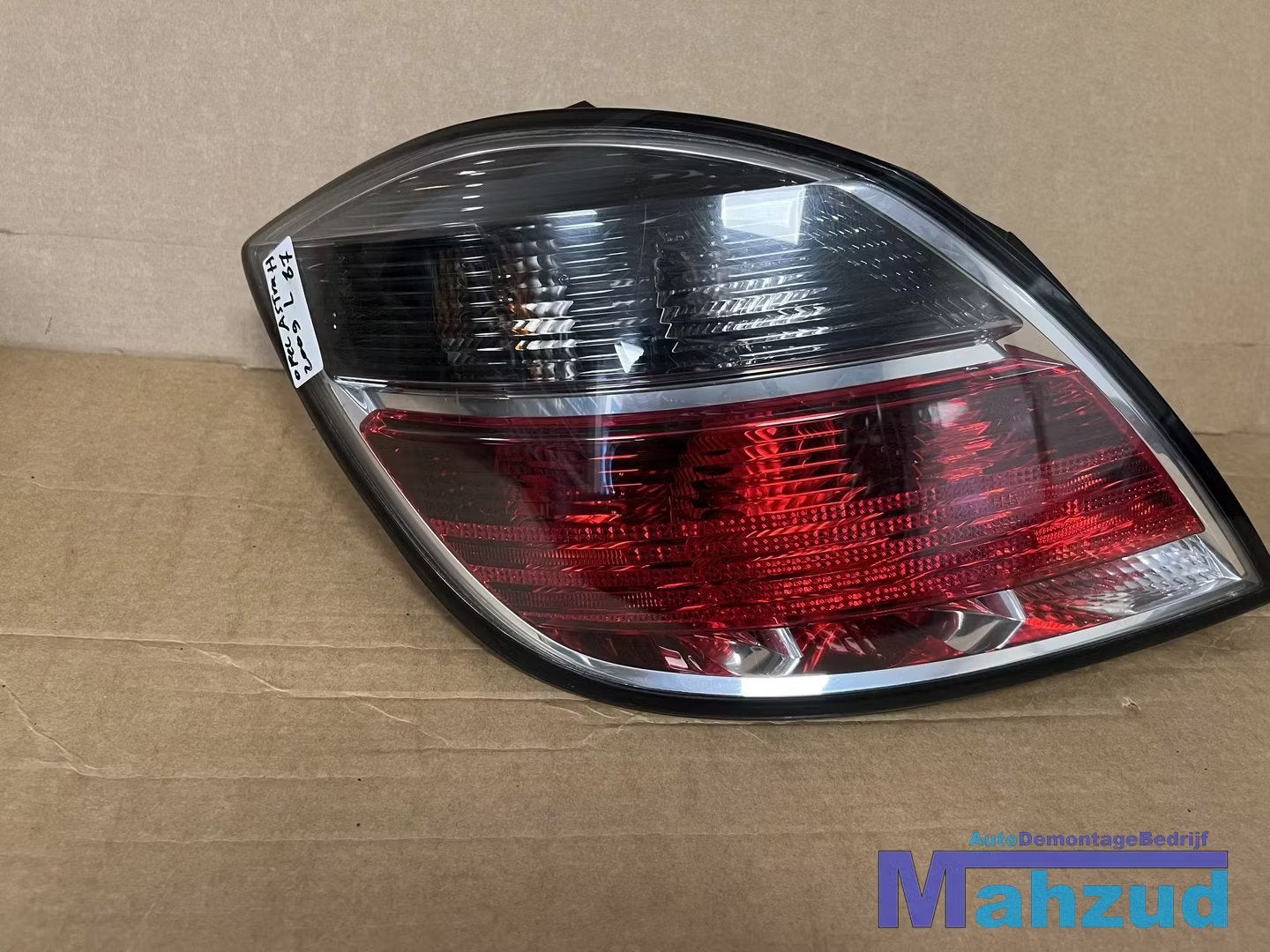 OPEL ASTRA H Links zwart sport achterlicht 2004-2009, Gebruikt, Opel Automobile GmbH, Ophalen of Verzenden, Kontakt@opel-infoservice.de