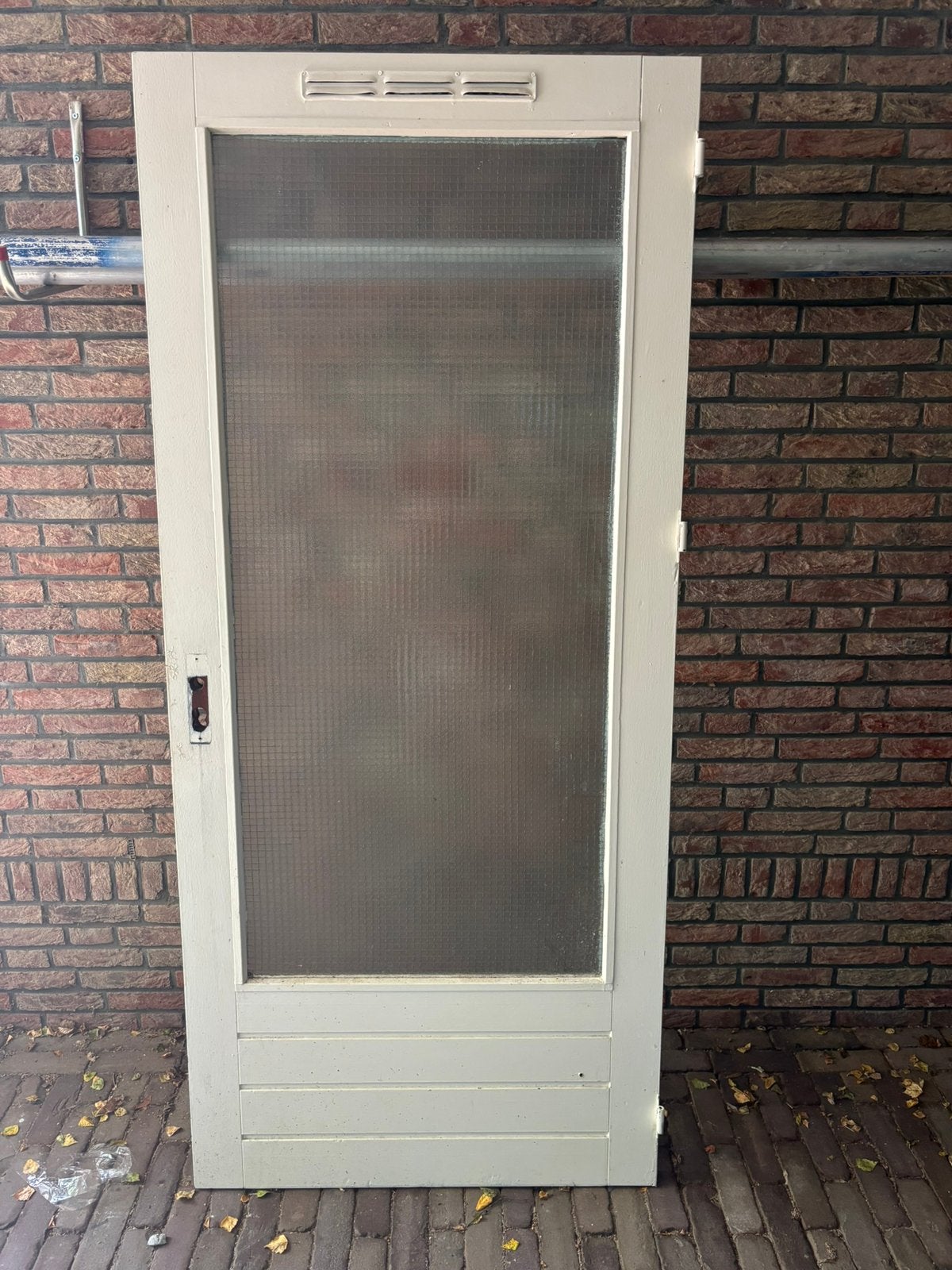Buitendeur, Ophalen of Verzenden, 200 tot 215 cm, Glas, Buitendeur