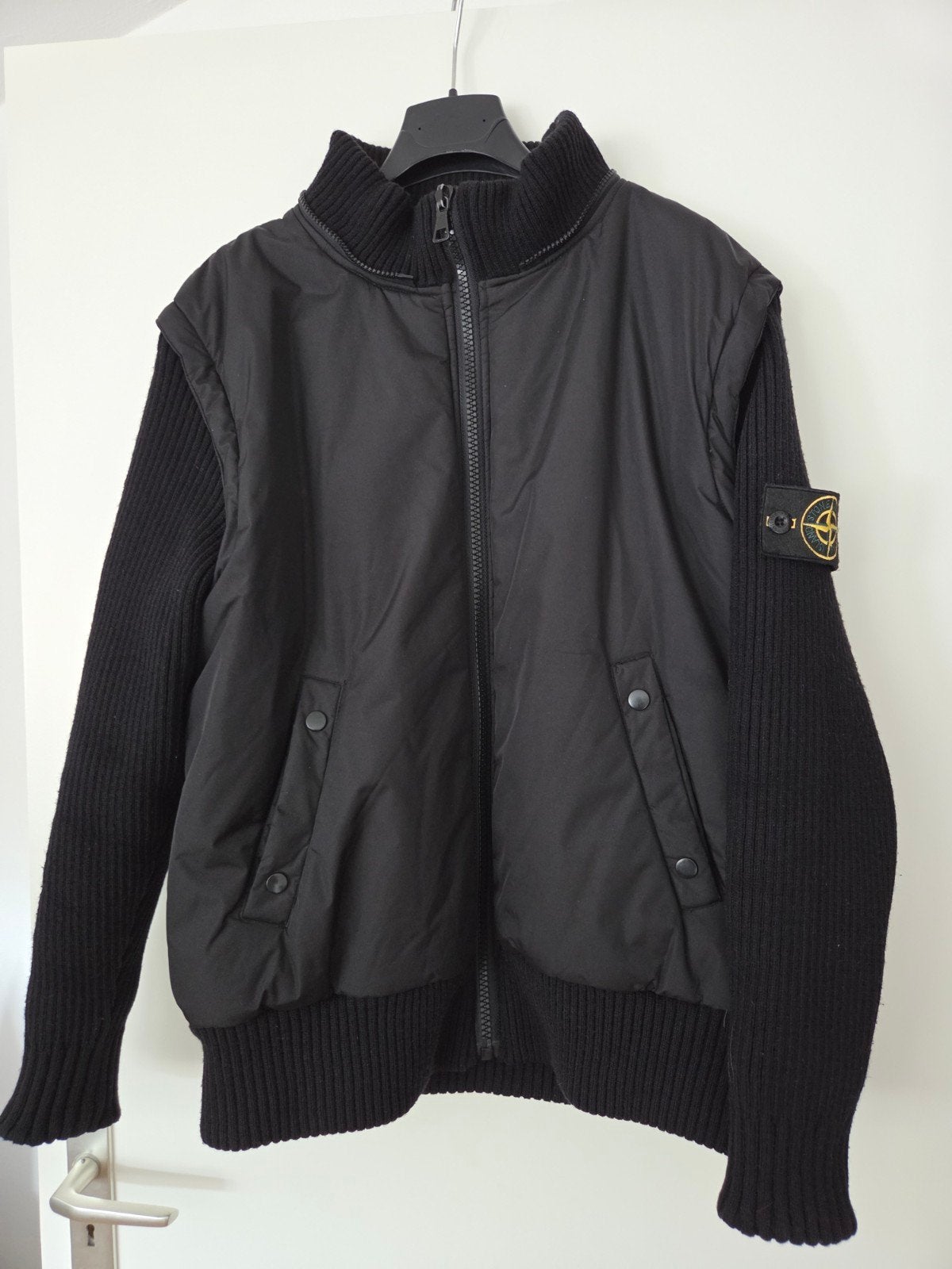 stone Island jas, maat xl, Zwart, Maat 56/58 (XL), Ophalen of Verzenden, Stone Island