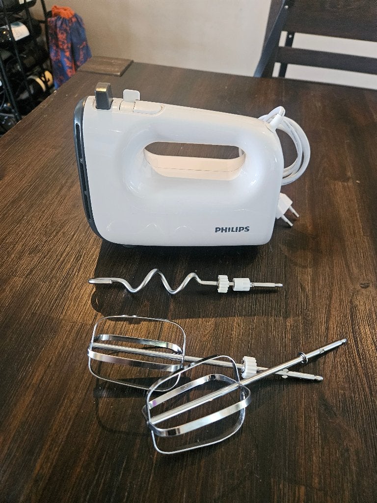 Philips Handmixer - Zo goed als nieuw, Ophalen, 2 snelheden, Zo goed als nieuw, Vaatwasserbestendig