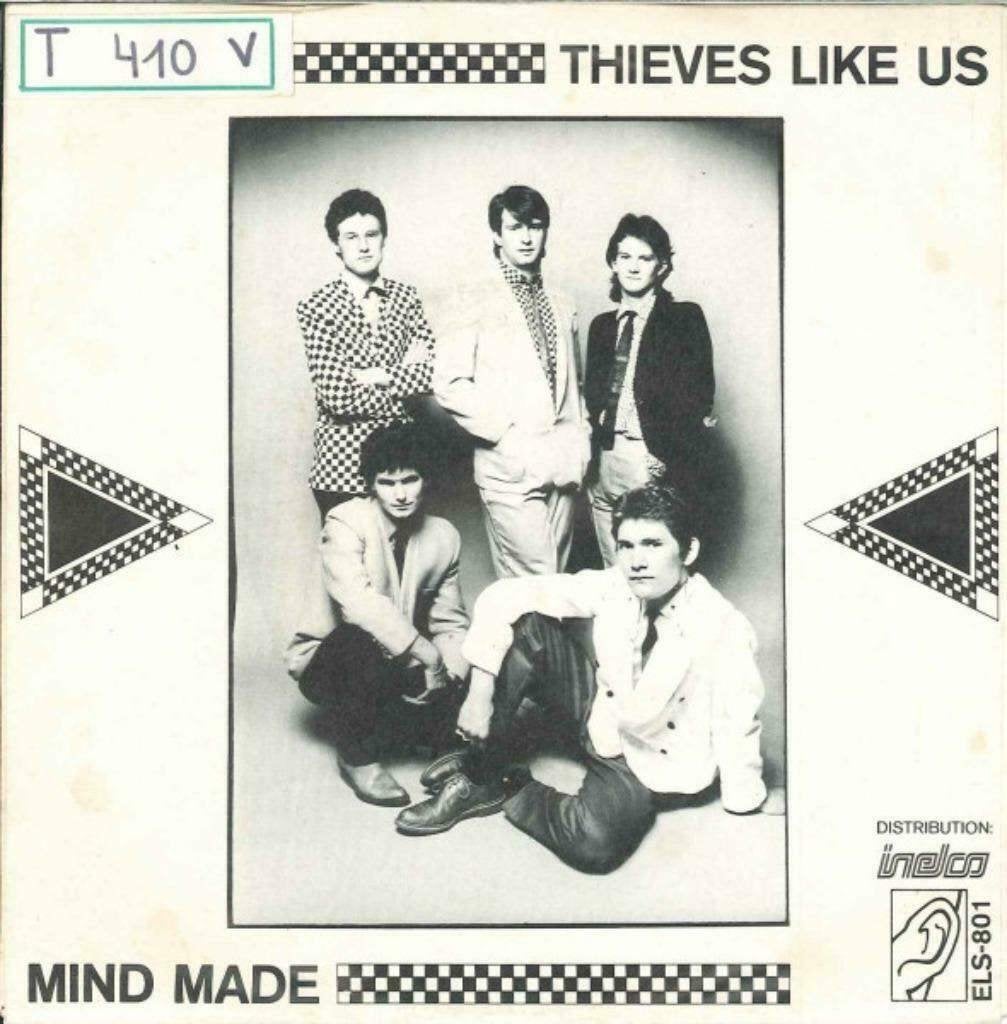 New Wave-Single (1980) : Thieves Like Us - Mind Made, Ophalen, Gebruikt, Fotohoes, New wave