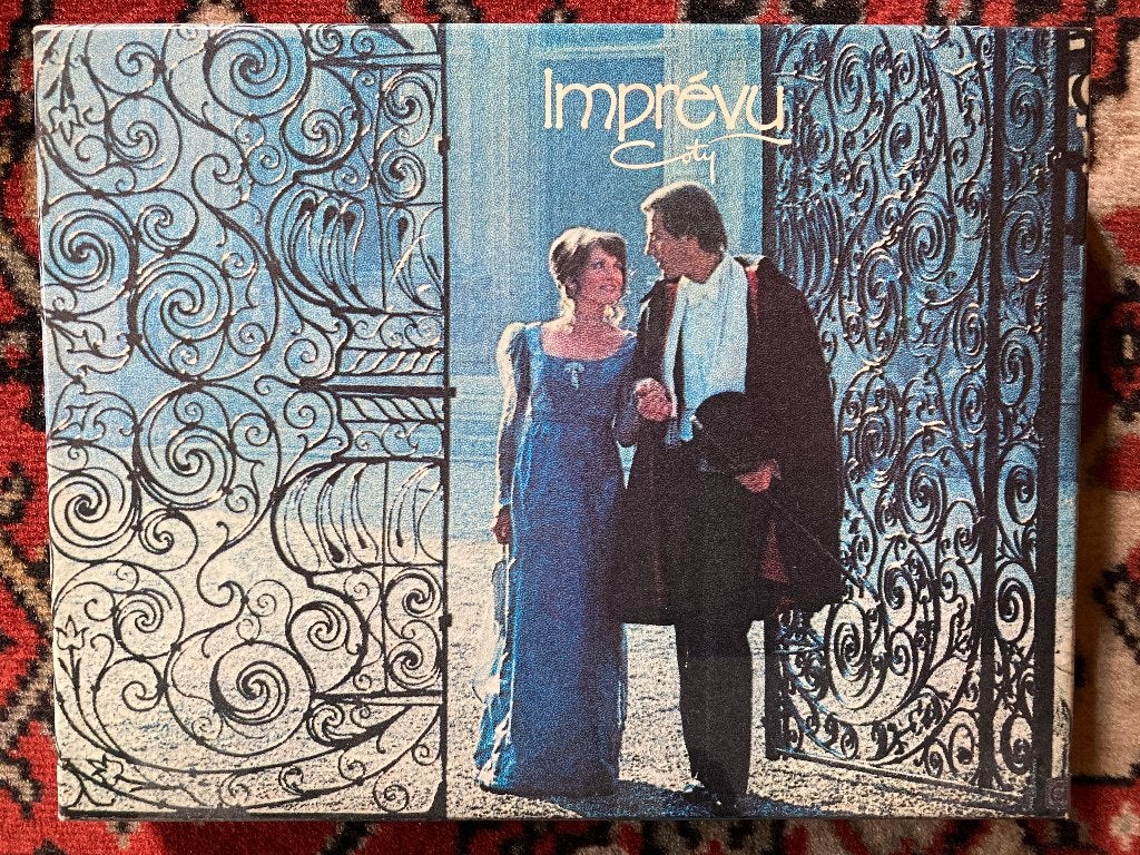 Vintage geur cadeau set Imprévu Coty, Ophalen of Verzenden, Zo goed als nieuw