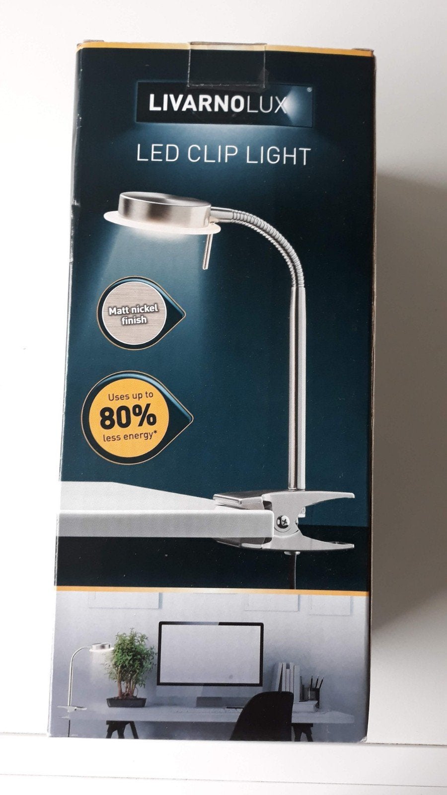 lamp voor bureau / NIEUW, Ophalen, Nieuw, Metaal