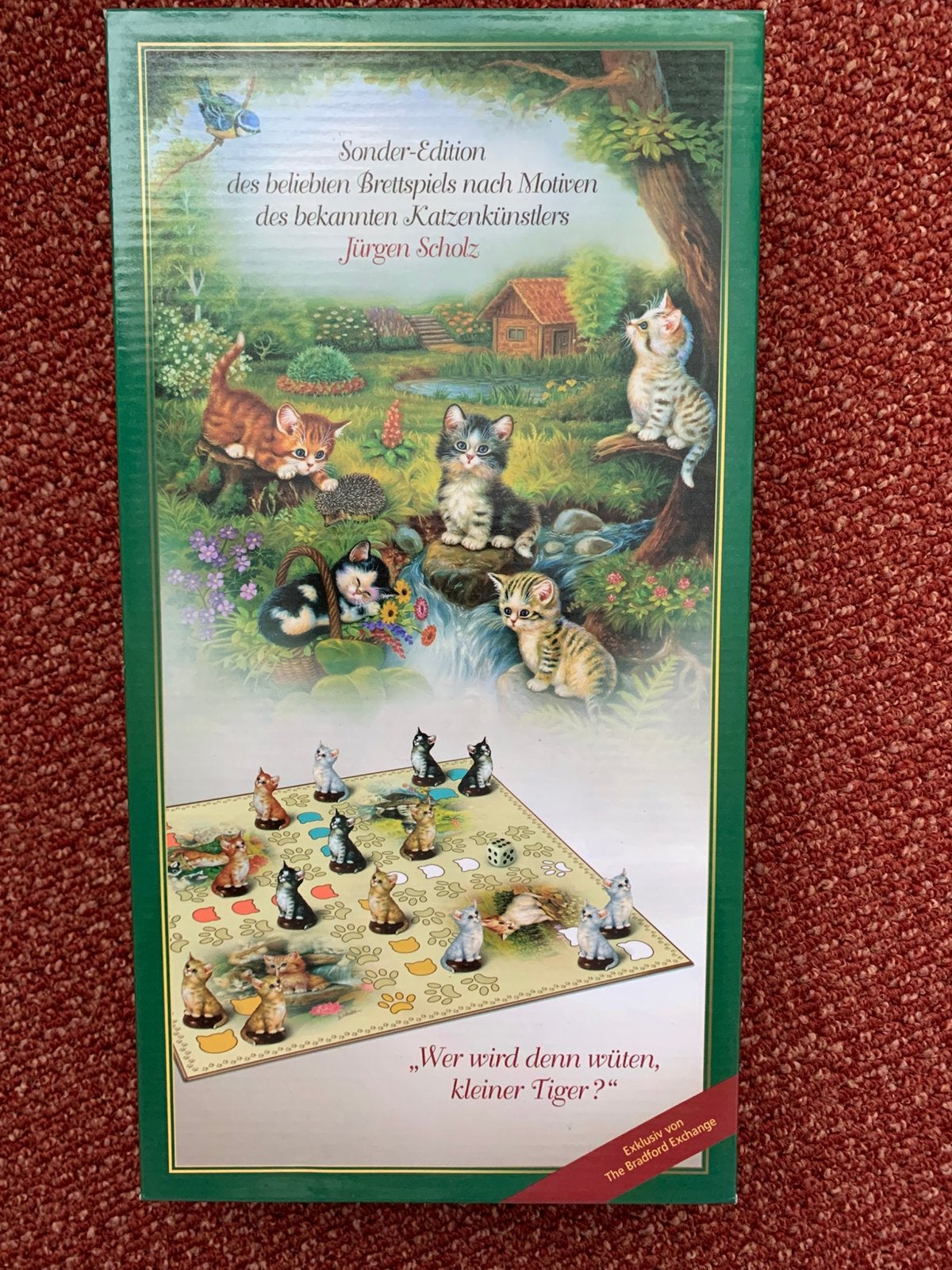 Mens erger je niet spel Jürgen Scholz voor kattenliefhebber, Ophalen of Verzenden, Zo goed als nieuw