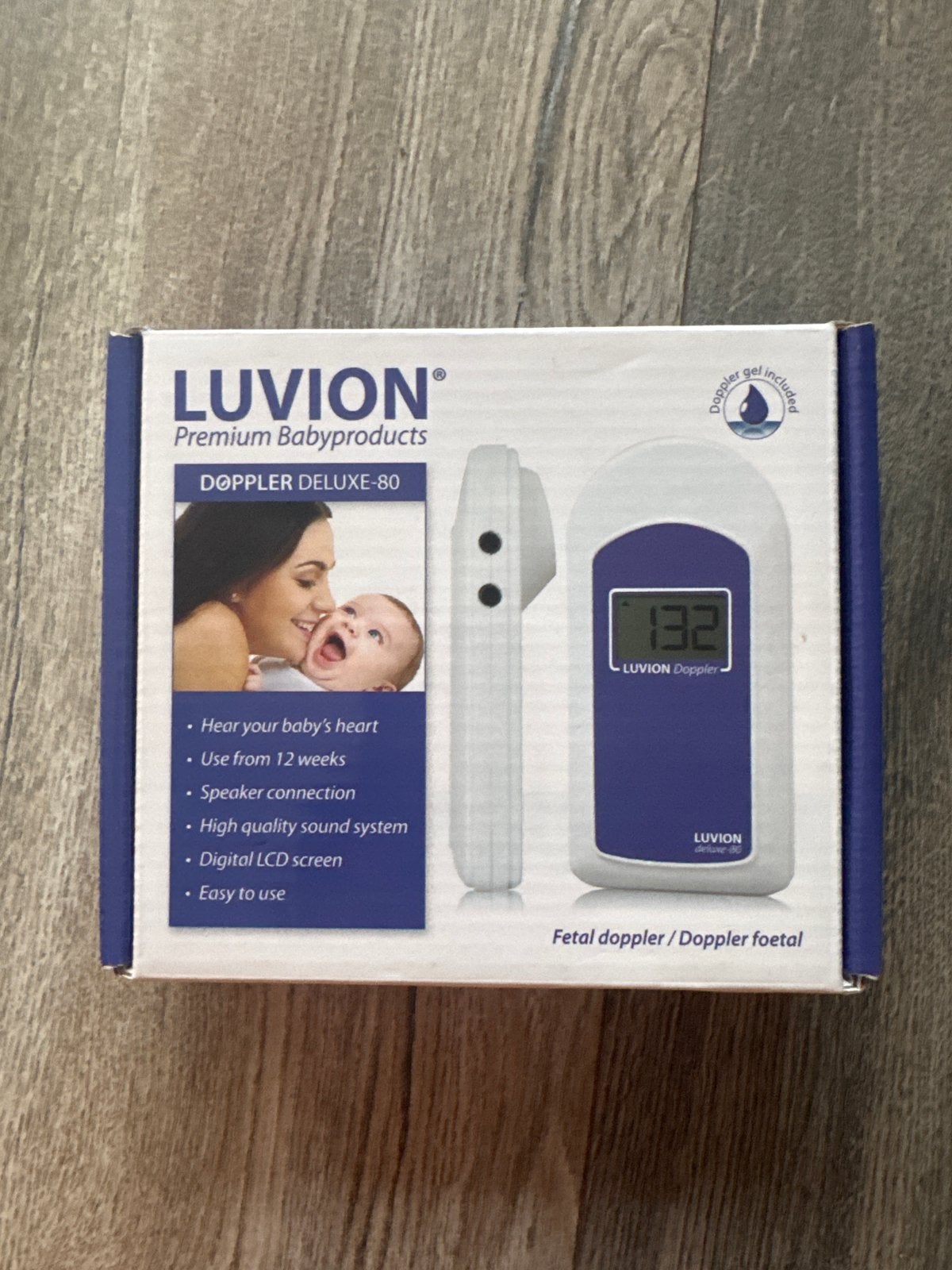 Luvion Doppler Deluxe-80 Fetal Doppler - Luister naar je bab, Ophalen of Verzenden, Nieuw