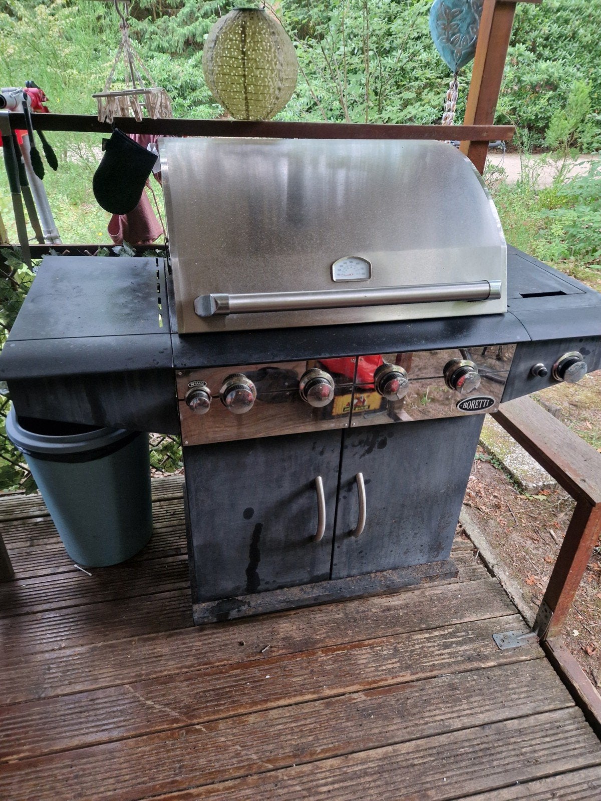 Boretti gasbarbecue De barbecue werkt uitstekend, Tuin en Terras, Ophalen, Gebruikt, Boretti
