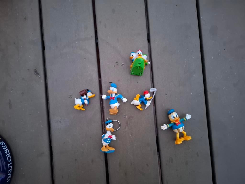 Diverse oude en nieuwe Donald Duck figuren - Disney, Verzamelen, Disney, Ophalen of Verzenden, Donald Duck, Gebruikt, Beeldje of Figuurtje