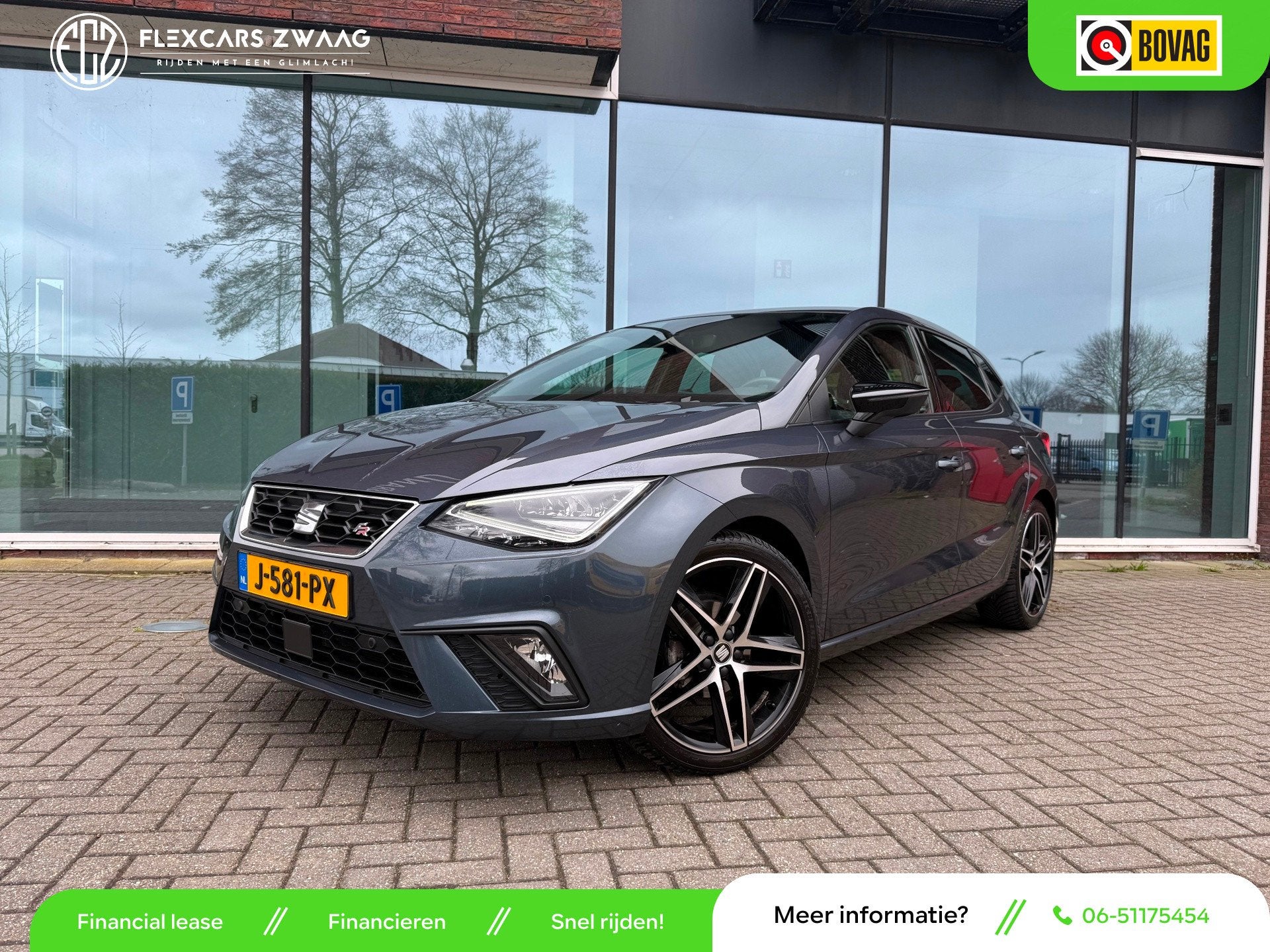 Seat Ibiza 1.0 TSI FR Limited Edition - Alcantara - Navi - W, Auto's, Voorwielaandrijving, Dealer onderhouden, Origineel Nederlands