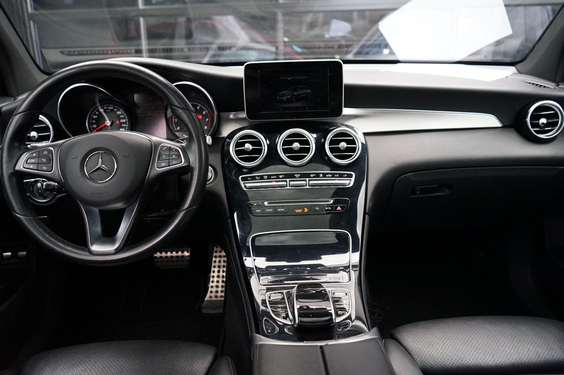 Mercedes-Benz GLC-klasse 350e 4MATIC Prestige, Leder, 360 Ca, Auto's, Automaat, Dealer onderhouden, Gebruikt, 4 cilinders