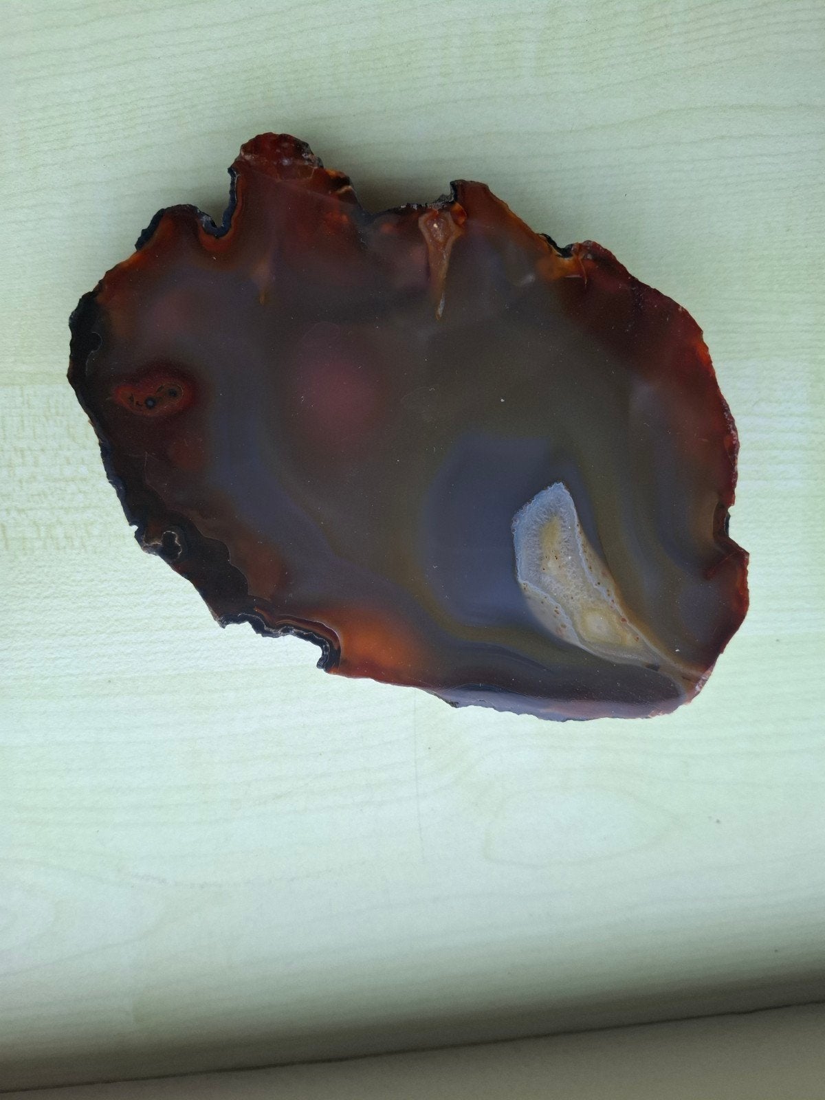Grote  gepolijste agaatsteen 503 gram, Sieraden, Tassen en Uiterlijk, Edelstenen, Ophalen of Verzenden, Nieuw