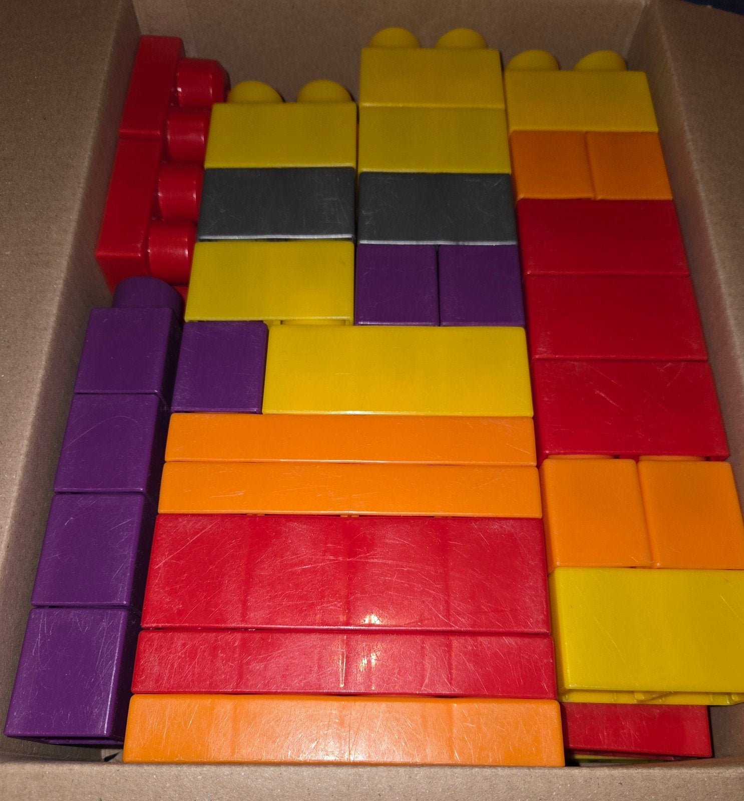 Doos met Mega Bloks bouwstenen, alleen tot 1 aug maar € 8,95, Ophalen of Verzenden, Zo goed als nieuw, Megabloks