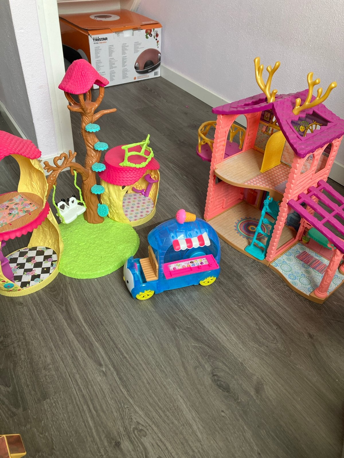 Enchantimals speelset met poppen en accessoires, Ophalen, Gebruikt, Overige typen