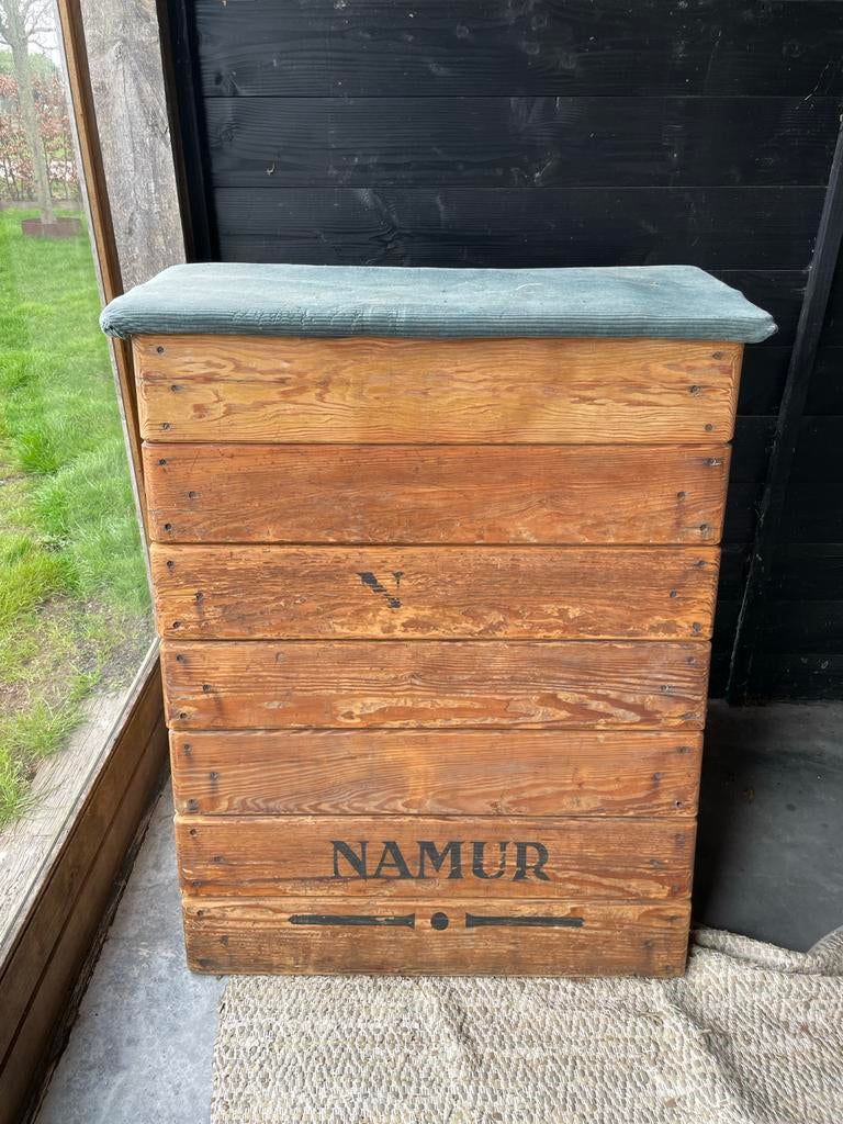 Authentieke houten springkast, Huis en Inrichting, Ophalen, Gebruikt